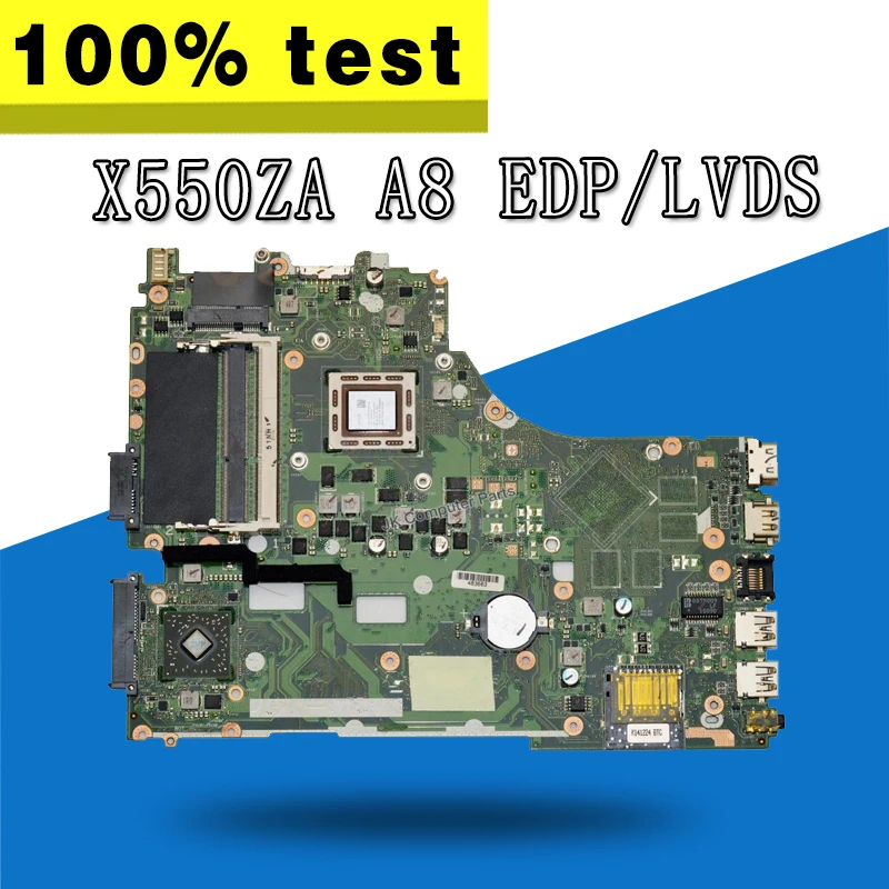 Материнская плата X550ZA A8 CPU для Asus A550Z K555Z K550z X555Z VM590Z материнская плата для ноутбука X550ZA материнская плата X550ZA тест материнской платы ОК
Материнская плата X550ZA A8 CPU для Asus A550Z K555Z K550z X555Z VM590Z материнская плата для ноутбука X550ZA материнская плата X550ZA тест материнской платы ОК