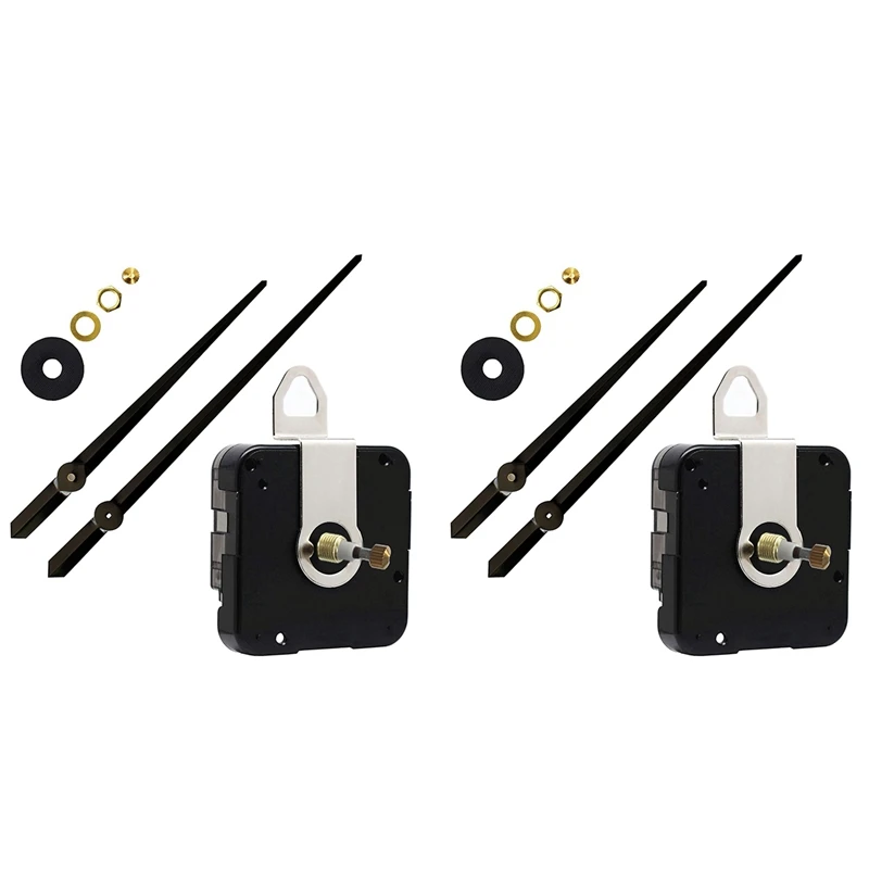 2X High Torque Quartz Clock Movement Replacement Mechanism 13 Inch Long Hands For DIY Clock Repair Tool Parts
2X High Torque Quartz Clock Movement Replacement Mechanism 13 Inch Long Hands For DIY Clock Repair Tool Parts