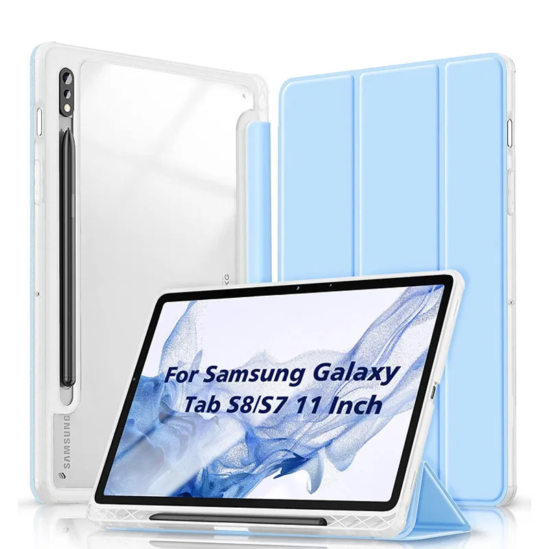 For Samsung Galaxy Tab A8 X205 S8 S7 Plus S7 FE SM-T970 Tablet Stand Auto Wake/Sleep Cover for Galaxy Tab S7 S8 Plus S7 S8 Case
For Samsung Galaxy Tab A8 X205 S8 S7 Plus S7 FE SM-T970 Tablet Stand Auto Wake/Sleep Cover for Galaxy Tab S7 S8 Plus S7 S8 Case