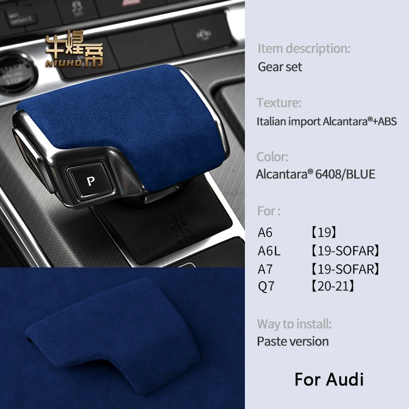 Car Suede Alcantara Gear Shift Collars For Audi Q7 A7 A6 A6L Interior Stickers Grange Handle Cover Protector ABS Accessories
Car Suede Alcantara Gear Shift Collars For Audi Q7 A7 A6 A6L Interior Stickers Grange Handle Cover Protector ABS Accessories