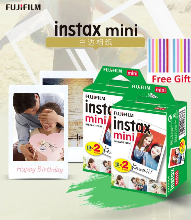 10-100 Sheets Fujifilm Instax Mini 11 9 8 7s 90 Film White Edge Color Photo Paper for Fujifilm Instant Camera(due 11 2023)
10-100 Sheets Fujifilm Instax Mini 11 9 8 7s 90 Film White Edge Color Photo Paper for Fujifilm Instant Camera(due 11 2023)
