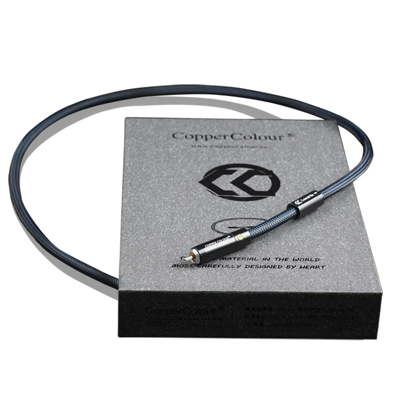 CopperColour COAX-BE Single Crystal Copper OCC Grade HIFI Coaxial Line 75 Ohm Professional Audio Digital Signal Cable
CopperColour COAX-BE Single Crystal Copper OCC Grade HIFI Coaxial Line 75 Ohm Professional Audio Digital Signal Cable