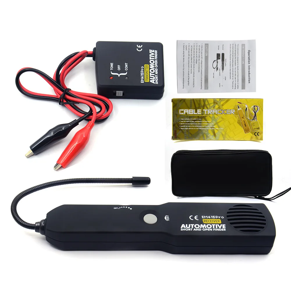 Car Circuit Disconnection Tester EM415PRO Car Circuit Scanner Auto Cable Tracer Short and Open Finder Tester Tools for Auto
Car Circuit Disconnection Tester EM415PRO Car Circuit Scanner Auto Cable Tracer Short and Open Finder Tester Tools for Auto