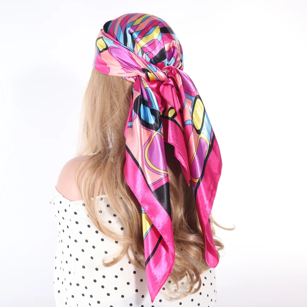 Bright Head Scarve Summer Star Style Silk Scarf Foulard Femme Satin Pareo Kerchief Square Headscarf Bandana Cheveux Bufandas
Bright Head Scarve Summer Star Style Silk Scarf Foulard Femme Satin Pareo Kerchief Square Headscarf Bandana Cheveux Bufandas