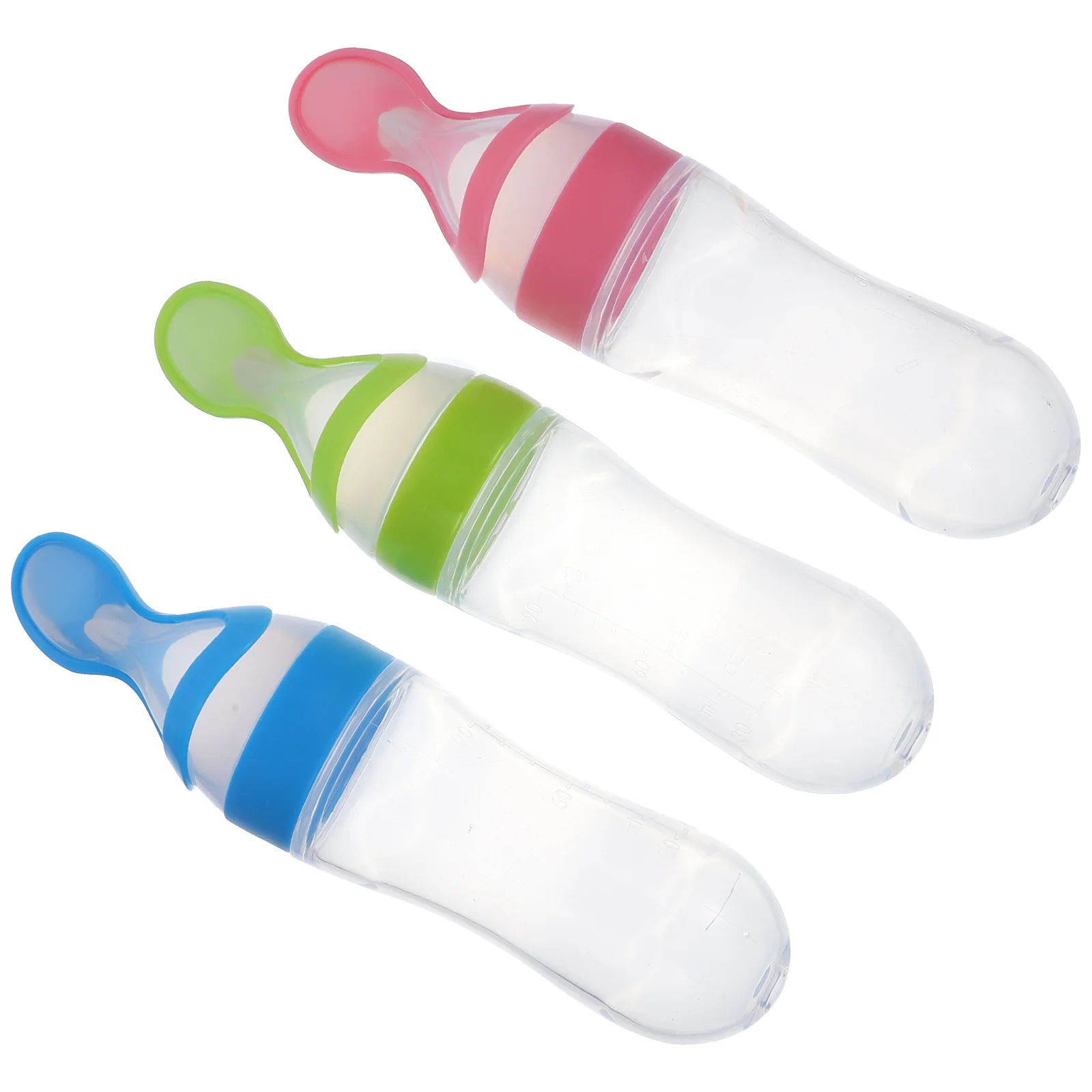 3 Pcs Food Supplement Feeder Silicone Baby Bottle Tableware Tools Squeezing Feeding Bottles Rice Paste
3 Pcs Food Supplement Feeder Silicone Baby Bottle Tableware Tools Squeezing Feeding Bottles Rice Paste