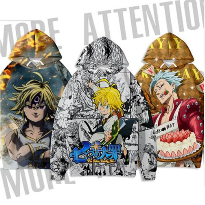 Толстовка Meliodas для косплея аниме «Семь смертных грехов», свитшот для женщин и мужчин в стиле Харадзюку, уличная одежда, пуловер в стиле хип-хоп, куртка с капюшоном
Толстовка Meliodas для косплея аниме «Семь смертных грехов», свитшот для женщин и мужчин в стиле Харадзюку, уличная одежда, пуловер в стиле хип-хоп, куртка с капюшоном