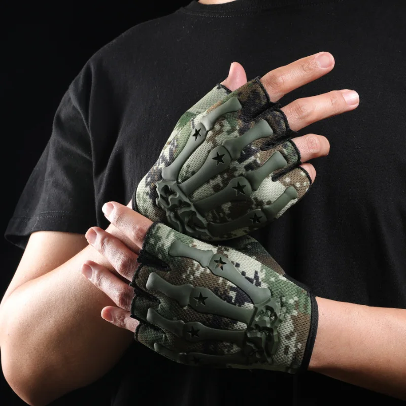 Men's Half-finger Motorcycles Riding Glovers Summer Riding Protective Gloves Outdoor Sports Cycling Non-slip Breathable Gloves
Men's Half-finger Motorcycles Riding Glovers Summer Riding Protective Gloves Outdoor Sports Cycling Non-slip Breathable Gloves