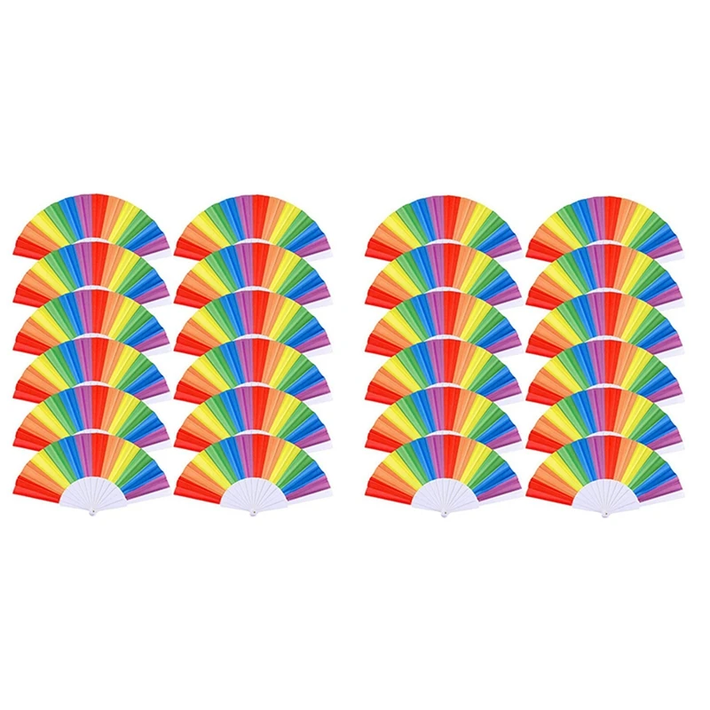 20 Pack Rainbow Folding Fans , Hand Held Pride Fan Gay Pride LGBT Fans For Parties Festival Events Dance Supplies
20 Pack Rainbow Folding Fans , Hand Held Pride Fan Gay Pride LGBT Fans For Parties Festival Events Dance Supplies