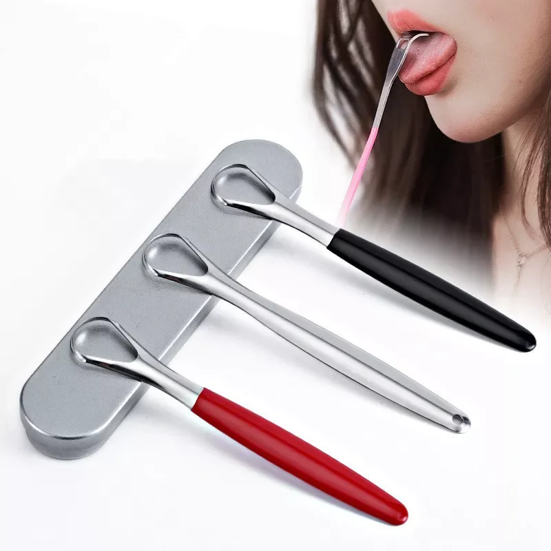 Useful Tongue Scraper Stainless Steel Tongue Cleaner Medical Mouth Brush Reusable Fresh Breath Maker
Useful Tongue Scraper Stainless Steel Tongue Cleaner Medical Mouth Brush Reusable Fresh Breath Maker