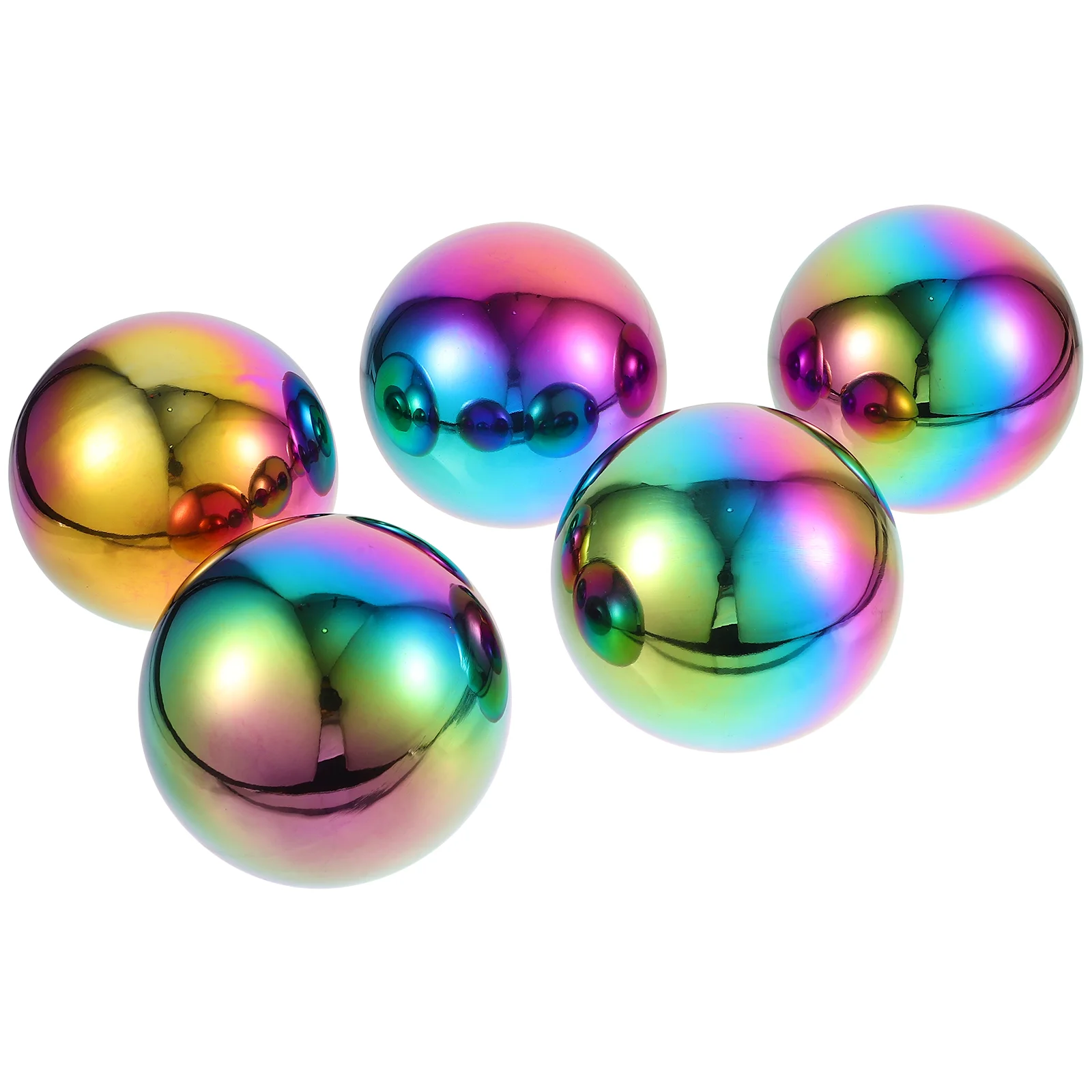 5pcs Delicate Gazing Ball Colored Reflective Ball Polished Gazing Ball Outdoor Garden Decor
5pcs Delicate Gazing Ball Colored Reflective Ball Polished Gazing Ball Outdoor Garden Decor