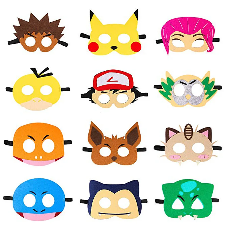 Pokemon Children Felt Mask Cosplay Pikachu Ash Ketchum Mask Kids Costume Dress Up Masquerade Halloween Birthday Party Girls
Pokemon Children Felt Mask Cosplay Pikachu Ash Ketchum Mask Kids Costume Dress Up Masquerade Halloween Birthday Party Girls