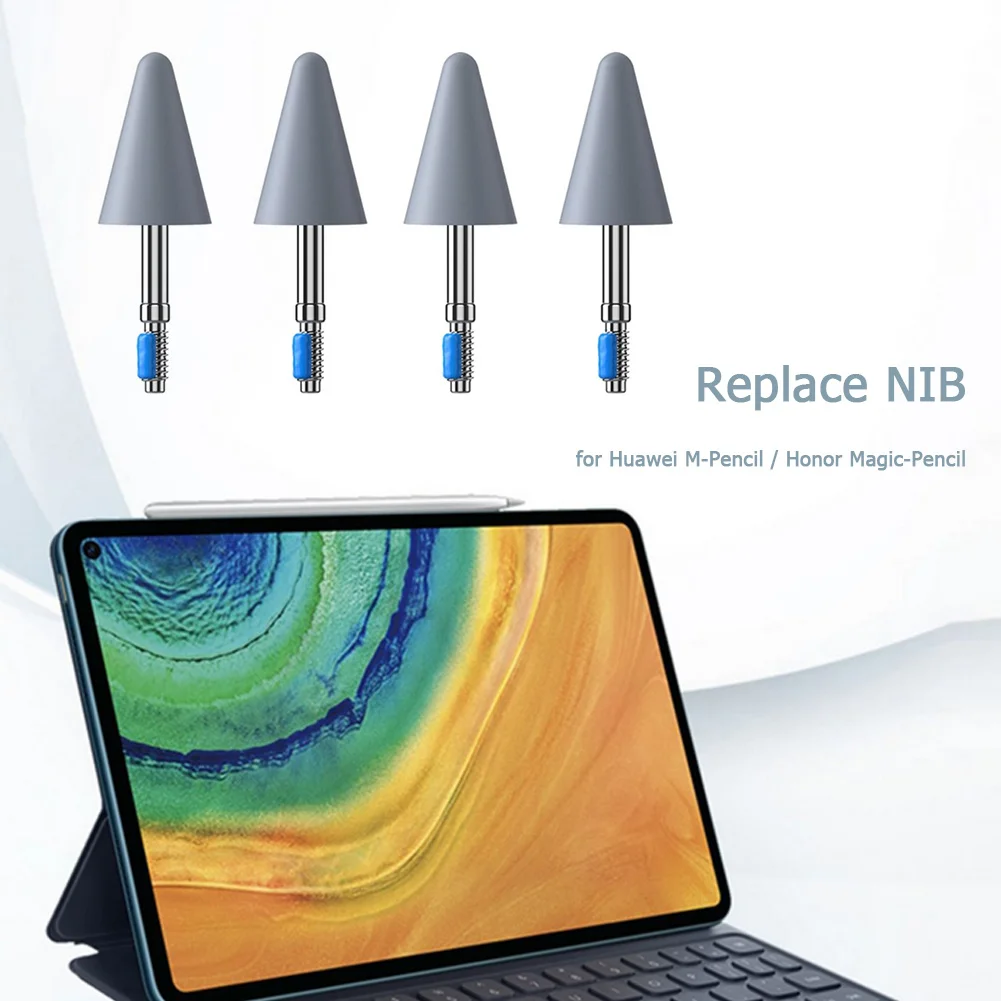 2/4pcs Soft/Hard Rubber Replacement Pencil Tip High Sensitivity Touch Screen Pen Nibs for Huawei M-Pencil/Honor Magic-Pencil
2/4pcs Soft/Hard Rubber Replacement Pencil Tip High Sensitivity Touch Screen Pen Nibs for Huawei M-Pencil/Honor Magic-Pencil