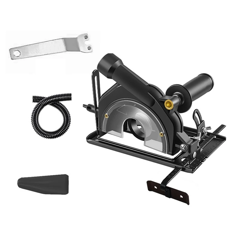 45°Adjustable Cutting Depth Positioning Bracket Angle Grinder Retrofit Cutting Machine Slotting Base For 100-125MM
45°Adjustable Cutting Depth Positioning Bracket Angle Grinder Retrofit Cutting Machine Slotting Base For 100-125MM