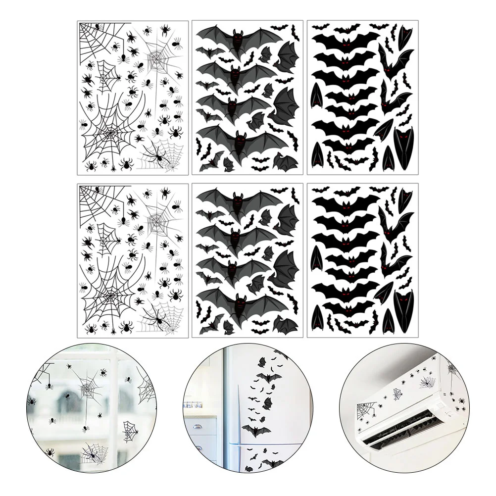 6pcs Decals Window Stickers Window Clings Window Stickers Glass Door Spider Web Stickers
6pcs Decals Window Stickers Window Clings Window Stickers Glass Door Spider Web Stickers