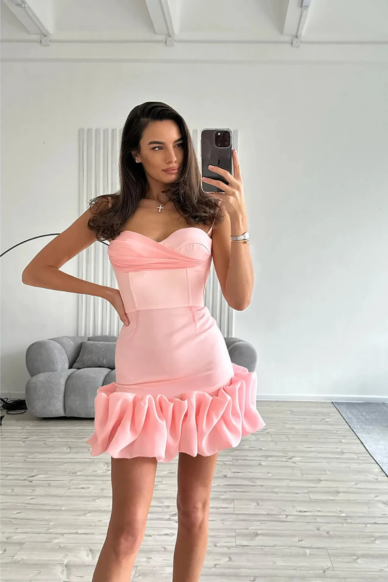 Women's Sexy Mullet Short Halter Dress Backless Bodycon, Package Hip Mini Dresses Elegant Party Banquet Gowns, Charming Fashion
Women's Sexy Mullet Short Halter Dress Backless Bodycon, Package Hip Mini Dresses Elegant Party Banquet Gowns, Charming Fashion