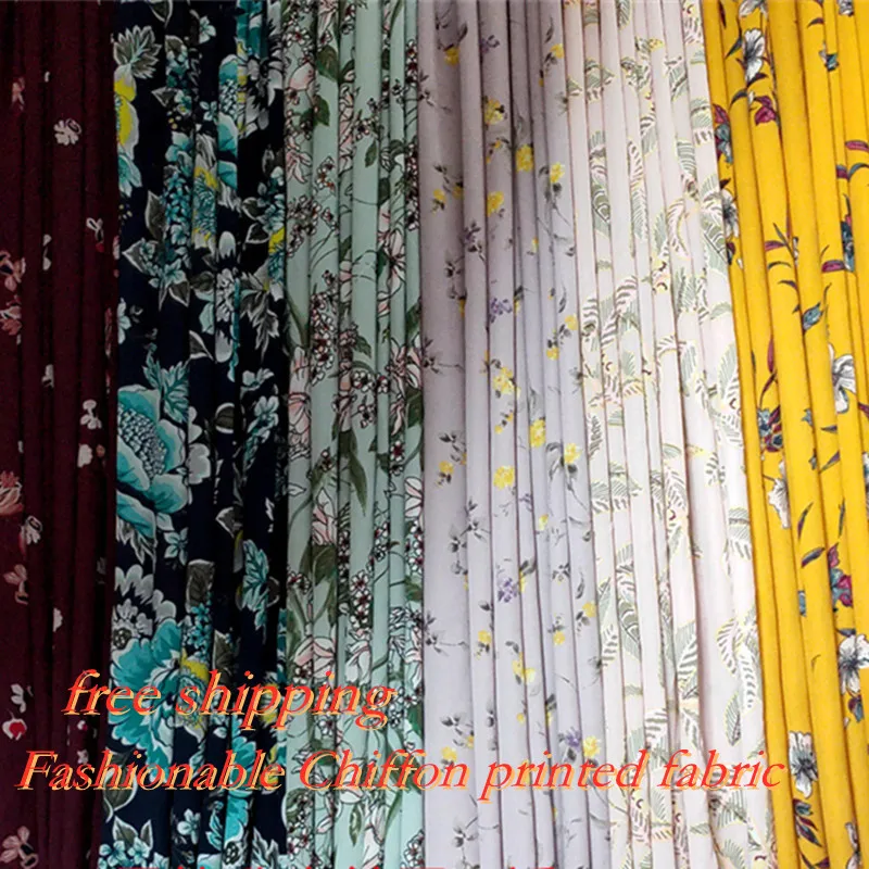 1m Free Shipping Chiffon Printed Fabric High Quality Handmade DIY Summer Shirt Dress Clothing Tulle Cloth Single Layer Opaque
1m Free Shipping Chiffon Printed Fabric High Quality Handmade DIY Summer Shirt Dress Clothing Tulle Cloth Single Layer Opaque