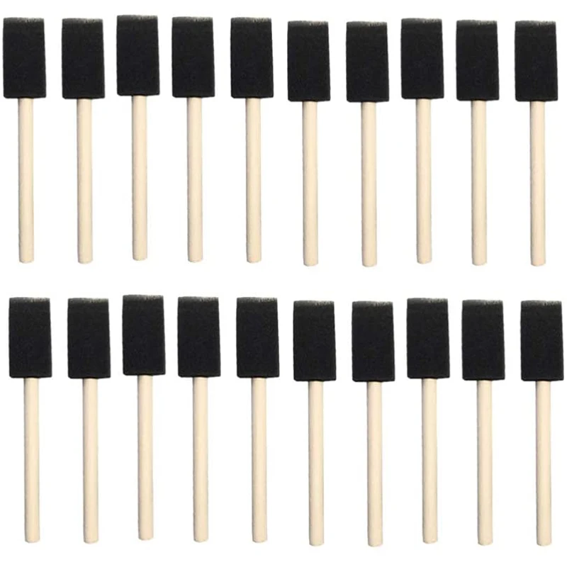 60Pcs Small Foam Paint Brush Sponge Foam Brush Painting Set Wood Handle 1 Inch Paint Brushes Tools Painting Set For Kids
60Pcs Small Foam Paint Brush Sponge Foam Brush Painting Set Wood Handle 1 Inch Paint Brushes Tools Painting Set For Kids
