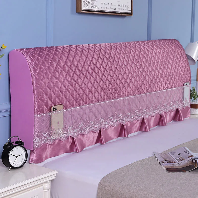 European-style Printing Full Surround Headboards Protector Case Solid Color Quilting Bed Head Cover Bedding Bedside Dust Cover
European-style Printing Full Surround Headboards Protector Case Solid Color Quilting Bed Head Cover Bedding Bedside Dust Cover