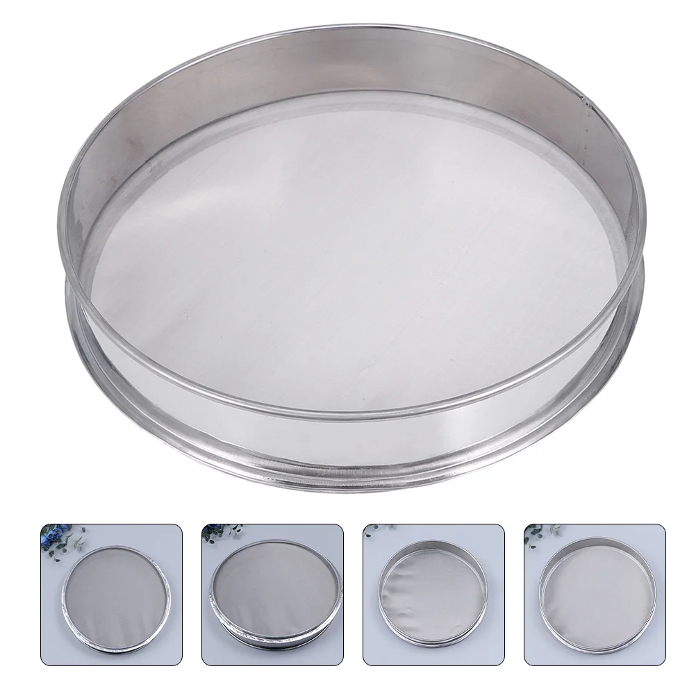 Sifter Sand Flour Soil Sieve Garden Sieves Beach Toys Meshstrainer Filter Kids Playsets Gardening Supplies Stainless Steel
Sifter Sand Flour Soil Sieve Garden Sieves Beach Toys Meshstrainer Filter Kids Playsets Gardening Supplies Stainless Steel