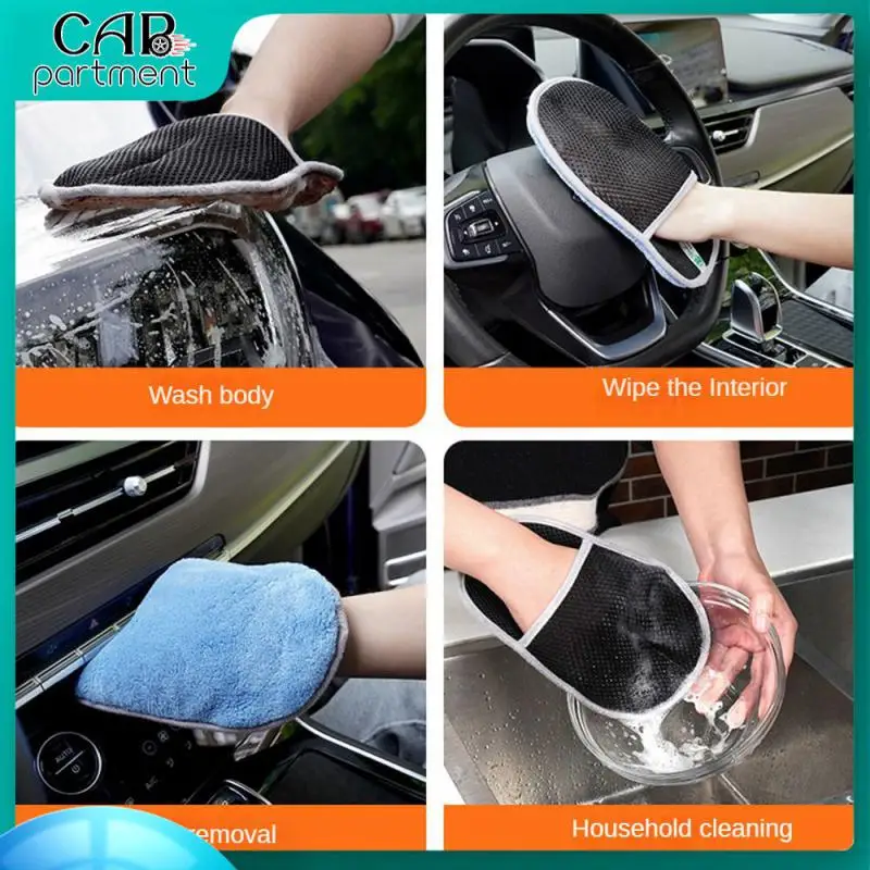 Мощные чистящие перчатки для мойки автомобиля, универсальная большая поверхность Palmar, удобная на ощупь искусственная пена
Мощные чистящие перчатки для мойки автомобиля, универсальная большая поверхность Palmar, удобная на ощупь искусственная пена