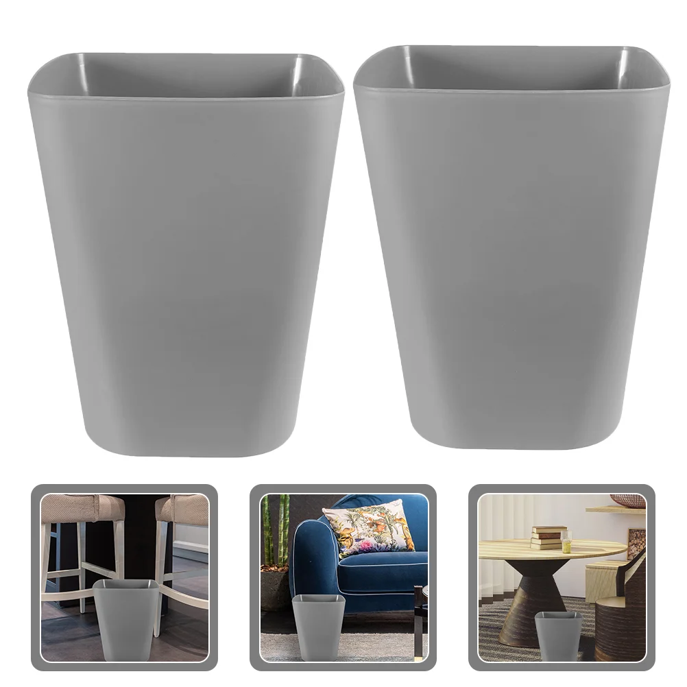 2Pcs Trash Can Plastic Small Trash Can Wastebasket Bin Office Hotel Trash Bin Large Capacity Trash Can
2Pcs Trash Can Plastic Small Trash Can Wastebasket Bin Office Hotel Trash Bin Large Capacity Trash Can