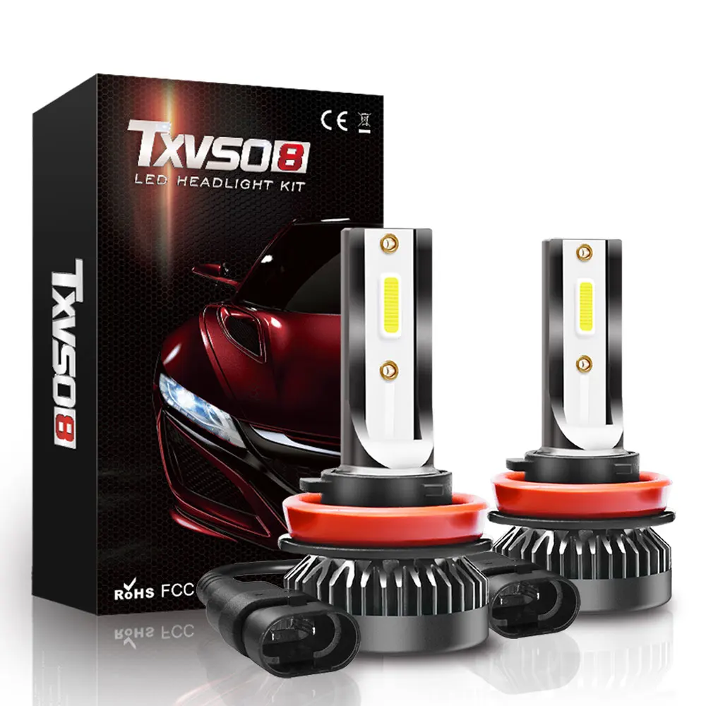 TXVSO8 Mini H11 H4 LED Headlight Bulb 6000K Car Headlight 12V 8000LM lamps H8 H9 360 Degree Universal Auto Light COB led voiture
TXVSO8 Mini H11 H4 LED Headlight Bulb 6000K Car Headlight 12V 8000LM lamps H8 H9 360 Degree Universal Auto Light COB led voiture