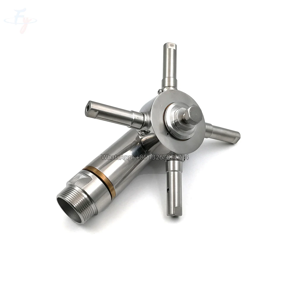 FY Large Flow Rate Tank Cleaning Nozzle, KT-599 Industrial Tank Washing Spray Nozzle, Powerful Tank Washing Spray Nozzle
FY Large Flow Rate Tank Cleaning Nozzle, KT-599 Industrial Tank Washing Spray Nozzle, Powerful Tank Washing Spray Nozzle