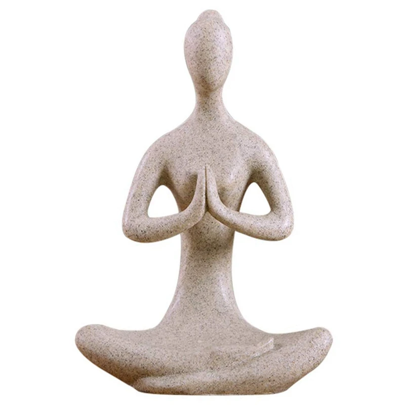 Meditation Yoga Pose Statue Figurine Resin Crafts Figure Creative Desktop Decoration Ornaments For Home
Meditation Yoga Pose Statue Figurine Resin Crafts Figure Creative Desktop Decoration Ornaments For Home