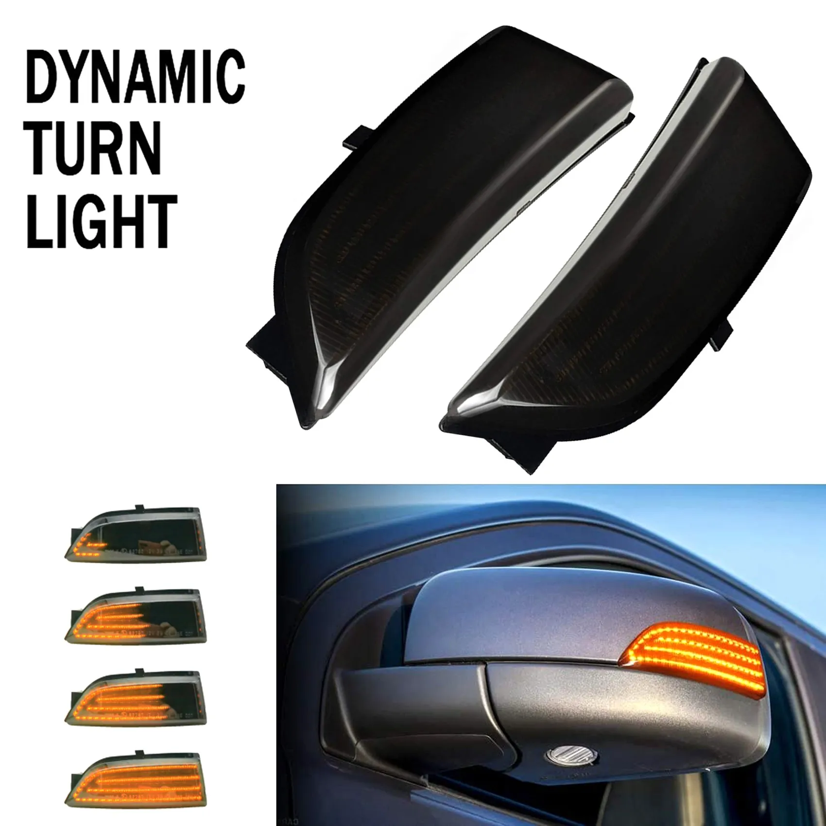 Car Dynamic LED Turn Signal Rearview Mirror Lights Blinker for Ford Everest 2015-2019 Ranger T6 Raptor Wildtrak Smoke
Car Dynamic LED Turn Signal Rearview Mirror Lights Blinker for Ford Everest 2015-2019 Ranger T6 Raptor Wildtrak Smoke