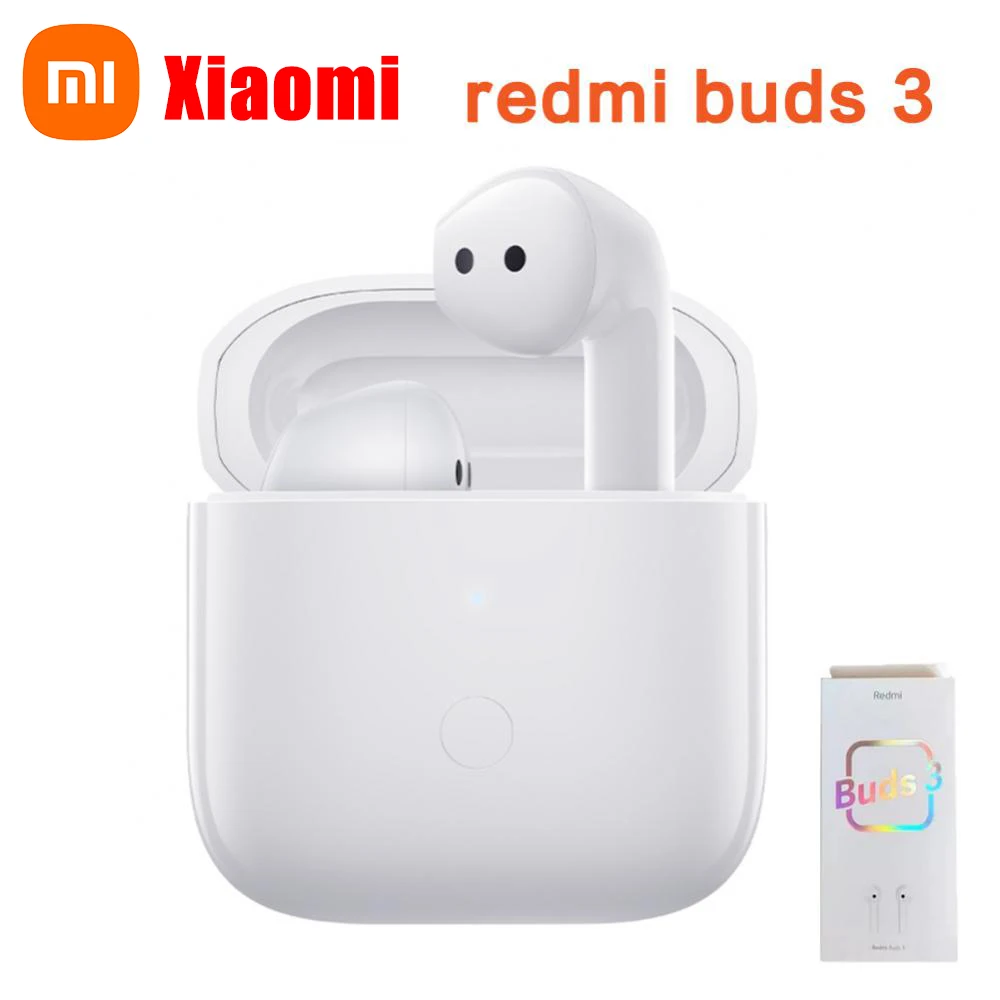 Беспроводные наушники Xiaomi Redmi Buds 3, TWS, Bluetooth 5,2, двойной микрофон, чип QCC 3040, IP54, водонепроницаемые наушники с шумоподавлением
Беспроводные наушники Xiaomi Redmi Buds 3, TWS, Bluetooth 5,2, двойной микрофон, чип QCC 3040, IP54, водонепроницаемые наушники с шумоподавлением