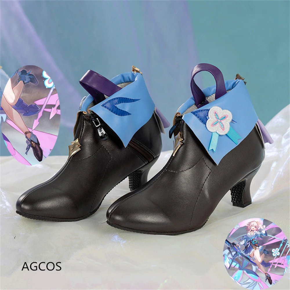 AGCOS March 7th Cosplay Game Honkai Star Rail Cosplay Shoes Christmas Woman Cosplay Boots
AGCOS March 7th Cosplay Game Honkai Star Rail Cosplay Shoes Christmas Woman Cosplay Boots