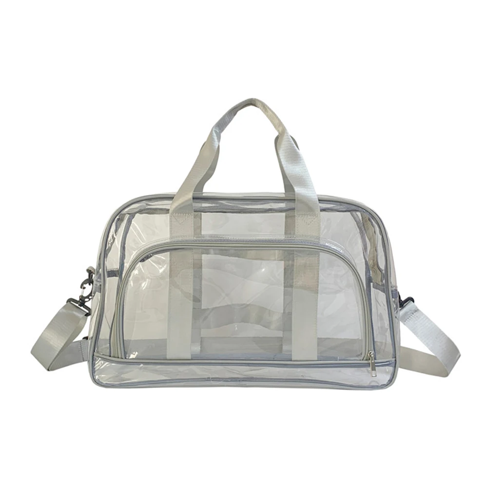Transparent PVC Duffel Bag Large Capacity Hand Luggage Bag Lightweight Waterproof Portable Multifunctional for Swimming Hiking
Transparent PVC Duffel Bag Large Capacity Hand Luggage Bag Lightweight Waterproof Portable Multifunctional for Swimming Hiking