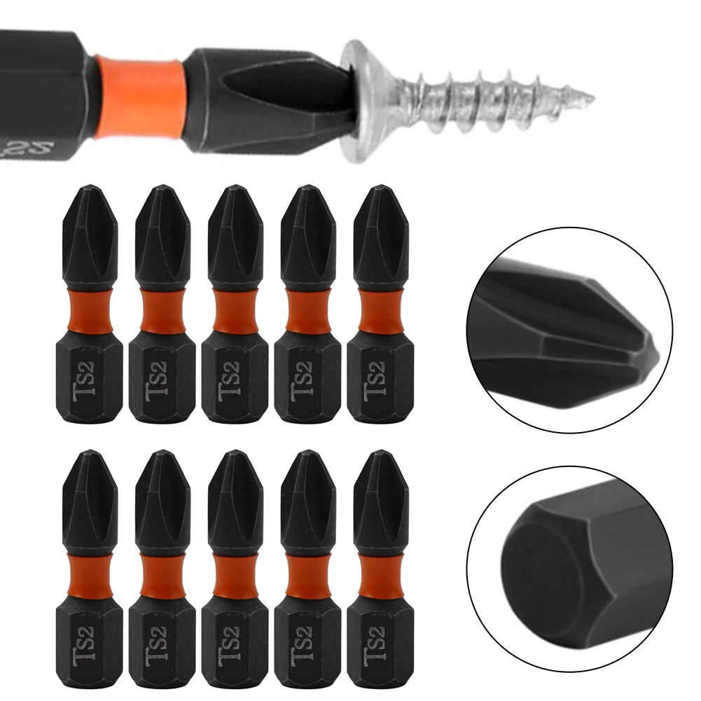 10pcs 25mm PH2 Impact Cross Screwdriver Bits 1/4Inch Hex Electrician Nutdrivers For Electric Drill Socket Switch Power Tool
10pcs 25mm PH2 Impact Cross Screwdriver Bits 1/4Inch Hex Electrician Nutdrivers For Electric Drill Socket Switch Power Tool