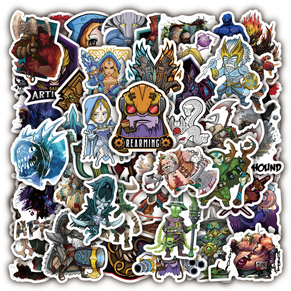 10/50pcs Cartoon Dota Game Stickers For Moto & Suitcase Cool Laptop Graffiti Stickers Skateboard Kids Stickers
10/50pcs Cartoon Dota Game Stickers For Moto & Suitcase Cool Laptop Graffiti Stickers Skateboard Kids Stickers