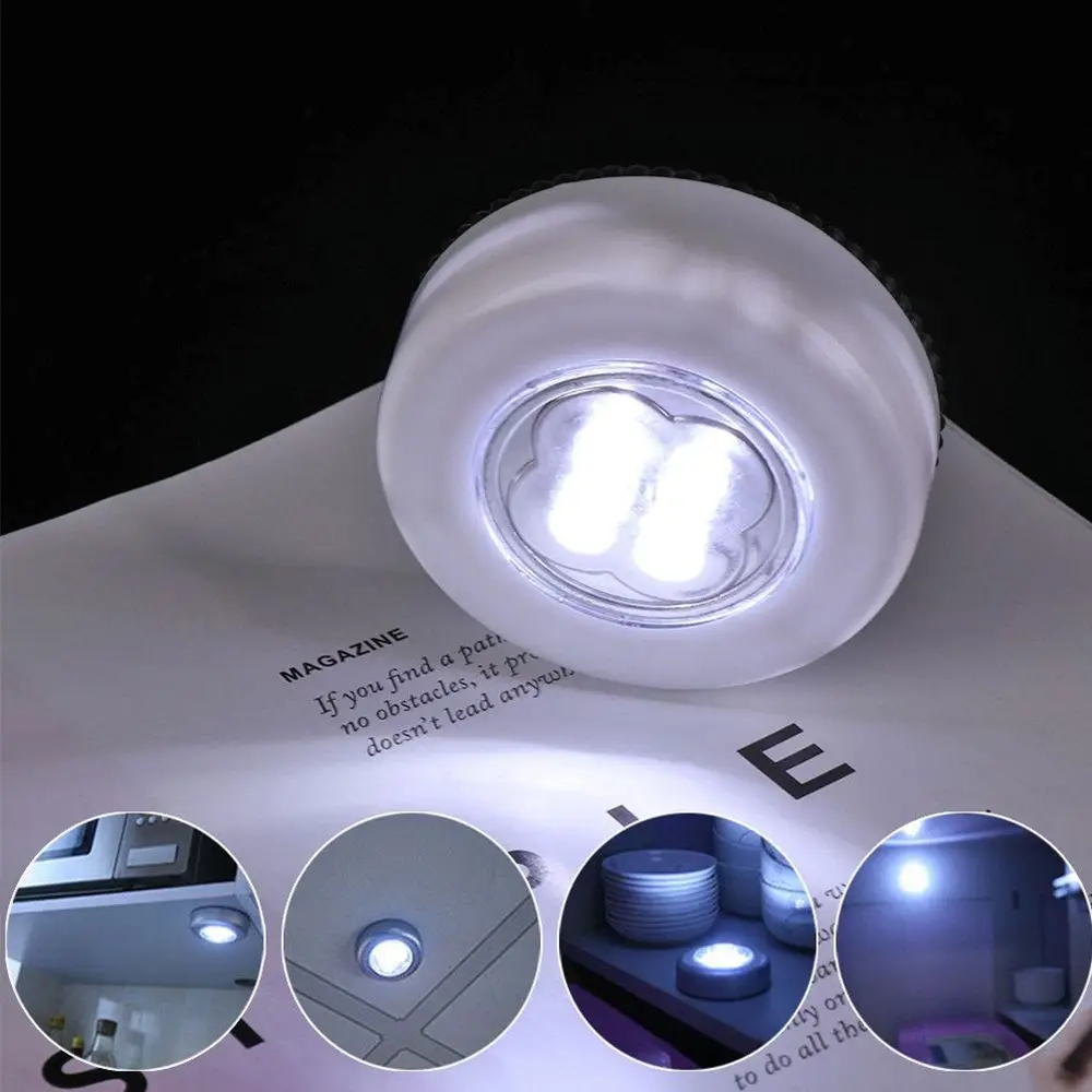 Silver Wireless Wardrobe Kitchen Touch Switch Night Lights AAA Battery Powered Under Cabinet Light
Silver Wireless Wardrobe Kitchen Touch Switch Night Lights AAA Battery Powered Under Cabinet Light