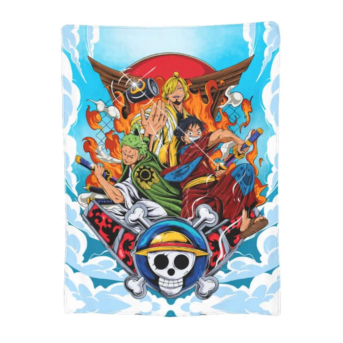 Новый дизайн Luffy Sanji Zoro цельный аниме одеяло Merch Диван Декоративные броши и одеяла мягкая фланель для спальни
Новый дизайн Luffy Sanji Zoro цельный аниме одеяло Merch Диван Декоративные броши и одеяла мягкая фланель для спальни