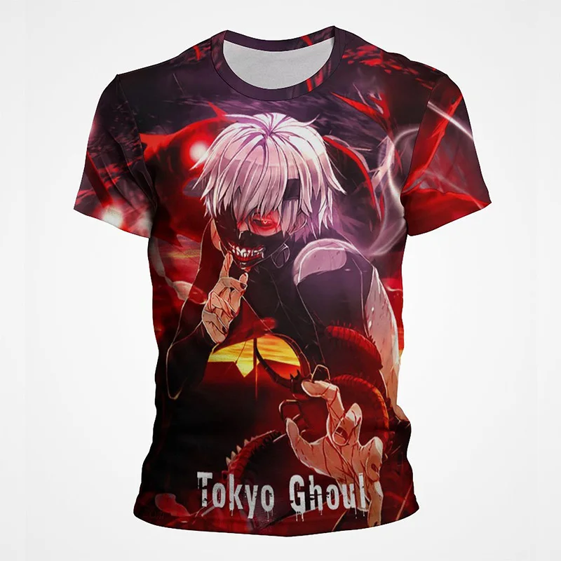2023 New Summer Tokyo Ghoul Anime Kaneki Ken 3D Print T-shirt Men Women Summer Hip Hop Short Sleeve Harajuku Streetwear Tshirt
2023 New Summer Tokyo Ghoul Anime Kaneki Ken 3D Print T-shirt Men Women Summer Hip Hop Short Sleeve Harajuku Streetwear Tshirt