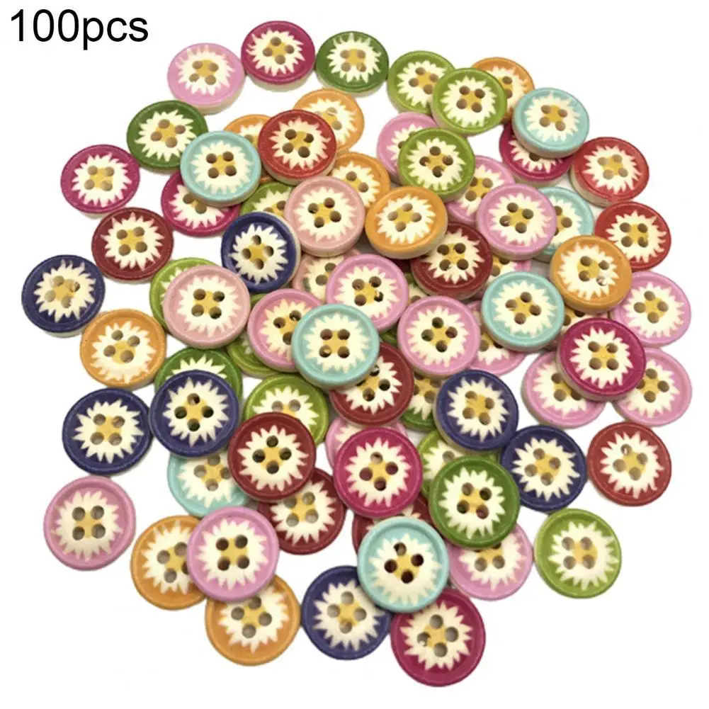 100Pcs Sewing Buttons Durable No-Odor Retro Handicrafts Wood Buttons Garment Accessories Wood Buttons Craft Buttons
100Pcs Sewing Buttons Durable No-Odor Retro Handicrafts Wood Buttons Garment Accessories Wood Buttons Craft Buttons