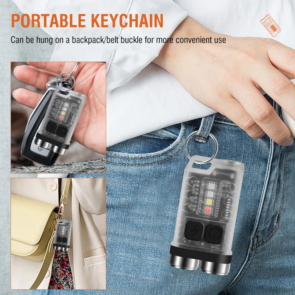 Mini Torch Light Pocket Magnetic LED Flashlight Keychain UV Tactical Flashlight Type-C Rechargeable for Outdoor Camping Lantern
Mini Torch Light Pocket Magnetic LED Flashlight Keychain UV Tactical Flashlight Type-C Rechargeable for Outdoor Camping Lantern