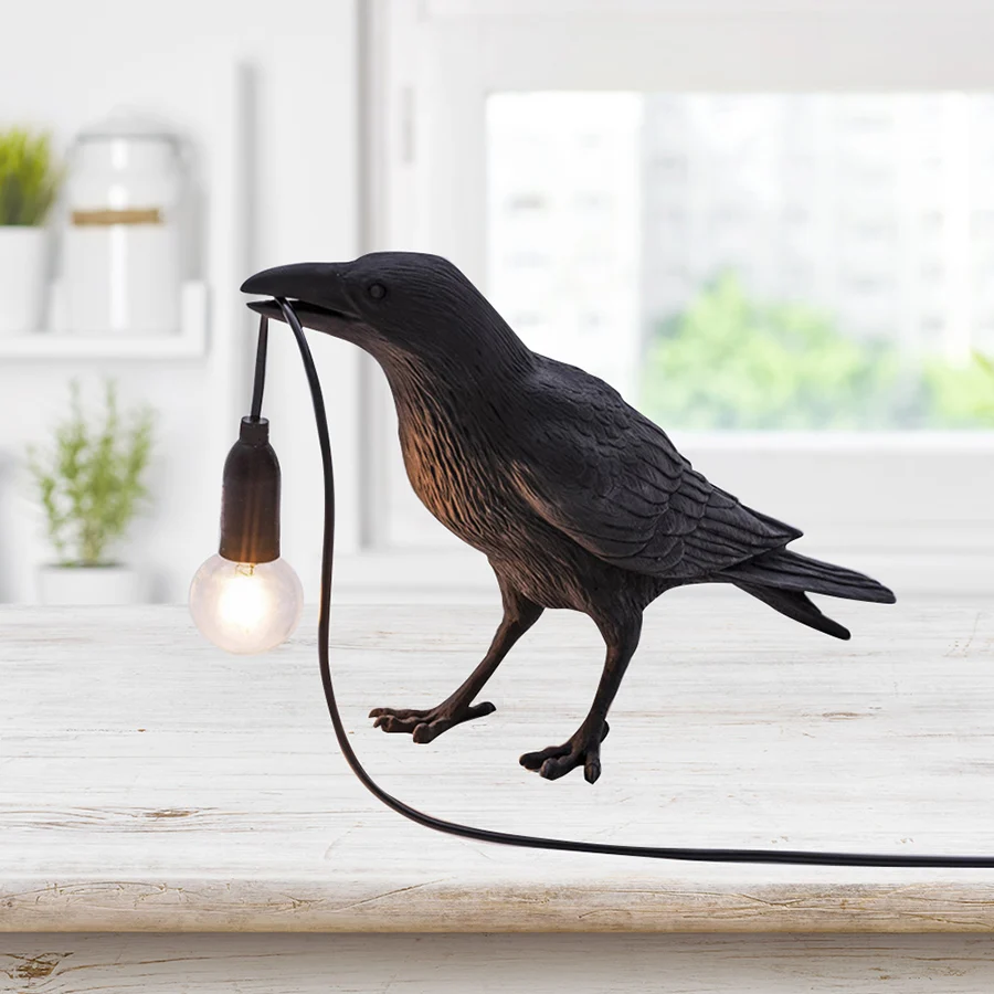 Resin Lucky Bird Crow Wall Lamp Table Lamp Night Light Bedroom Bedside Living Room Wall Lamp Home Decoration
Resin Lucky Bird Crow Wall Lamp Table Lamp Night Light Bedroom Bedside Living Room Wall Lamp Home Decoration