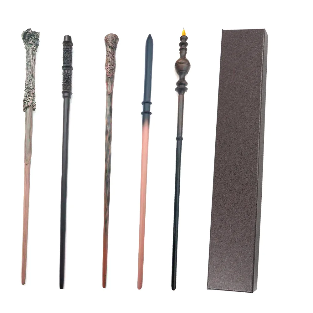 Colsplay Voldemort Dumbledore Luna Bella Wand Magic Tricks Metal/iron Core Hermione Ron Cho Chang Magic Wands Adult Kids Toys
Colsplay Voldemort Dumbledore Luna Bella Wand Magic Tricks Metal/iron Core Hermione Ron Cho Chang Magic Wands Adult Kids Toys