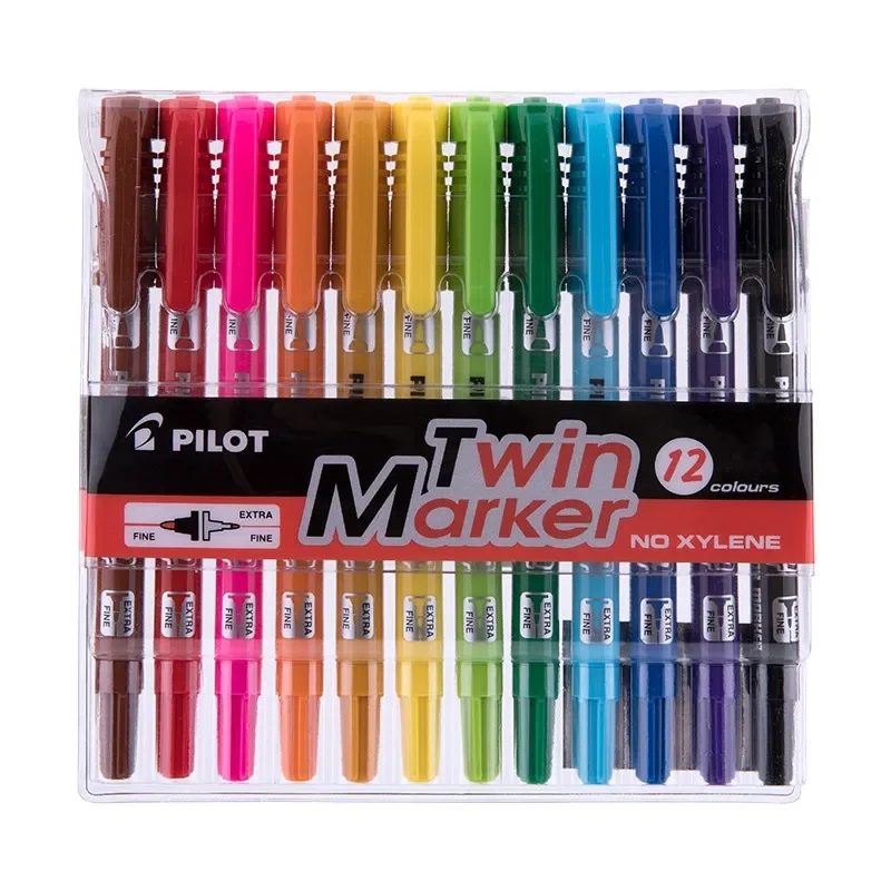 Маркеры Pilot 12 цветов
Маркеры Pilot 12 цветов