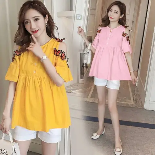 Summer Black 2020 short -sleeve t shirt Women Top Garment
Summer Black 2020 short -sleeve t shirt Women Top Garment