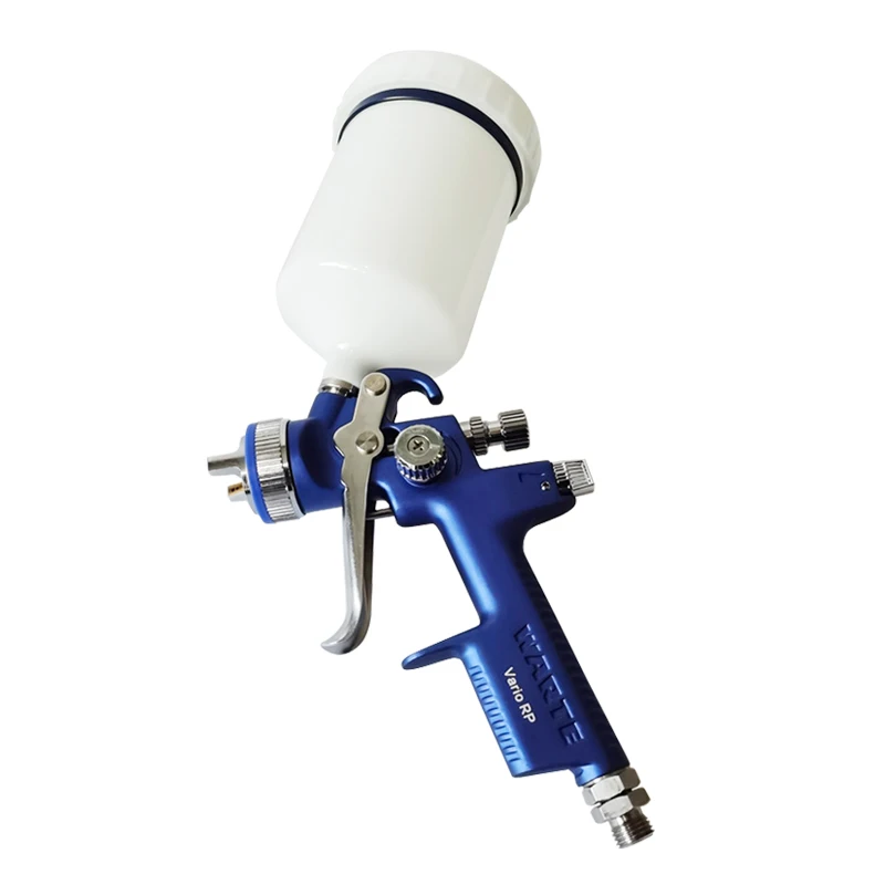 German WARTE RP Spray Gun 1.3 Aircap Gun Car Painting Pneumatic Tools Hand Manual Sprayer Pistol Blue Gravity On the can
German WARTE RP Spray Gun 1.3 Aircap Gun Car Painting Pneumatic Tools Hand Manual Sprayer Pistol Blue Gravity On the can