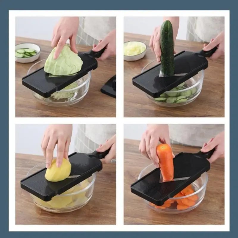 Vegetable Shredder Multi-functional Planer High-quality And Durable Stainless Steel Blade Kitchen Tool Not Easy To Rust Planer
Vegetable Shredder Multi-functional Planer High-quality And Durable Stainless Steel Blade Kitchen Tool Not Easy To Rust Planer