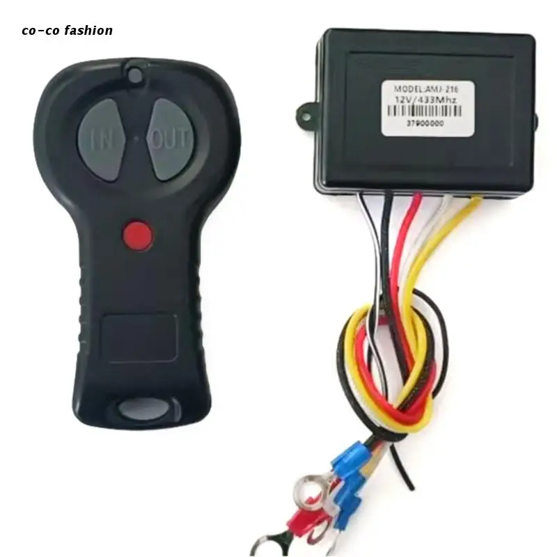 517B 12V/24V Remote Control Kit Wireless Winch Remote Control Switch for Off Road Car
517B 12V/24V Remote Control Kit Wireless Winch Remote Control Switch for Off Road Car