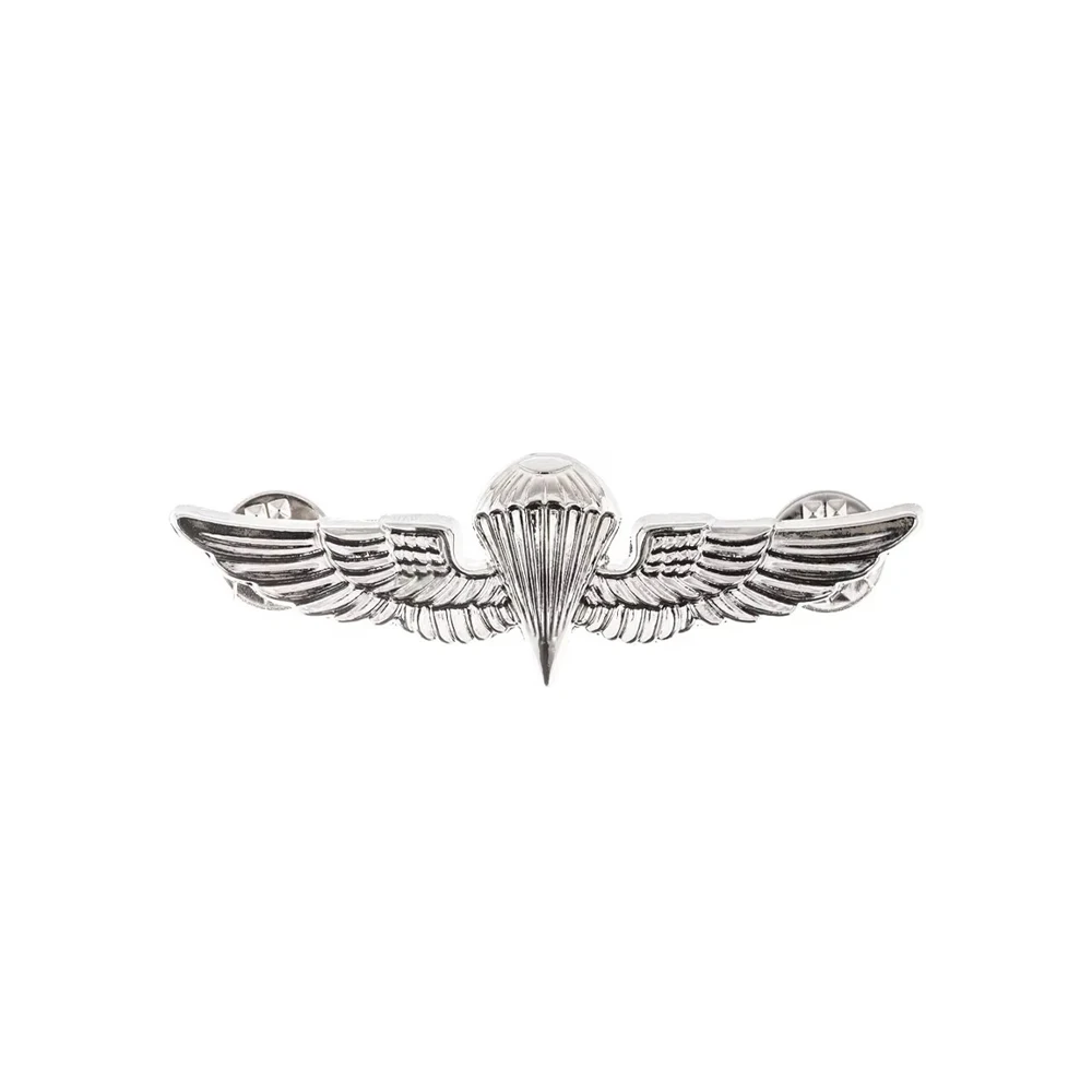 Золотой металлический значок парашютиста USMC 
Золотой металлический значок парашютиста USMC