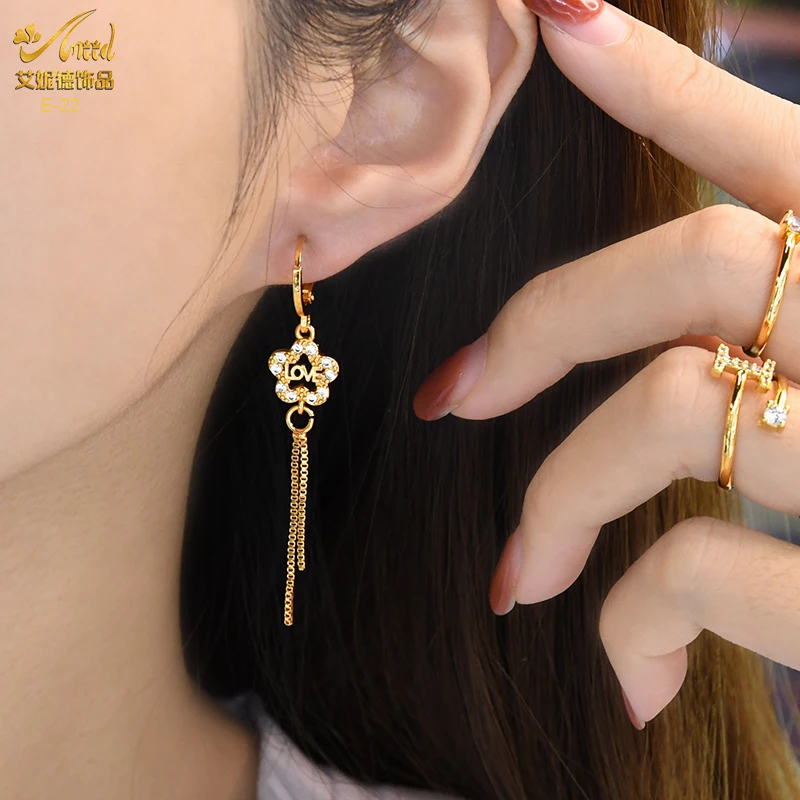 ANIID 3Pair/lot African Plated Earrings Rhinestone Heart Earrings Arabic Charm Long Tassel Pendant Wedding Party Jewellery Gifts
ANIID 3Pair/lot African Plated Earrings Rhinestone Heart Earrings Arabic Charm Long Tassel Pendant Wedding Party Jewellery Gifts