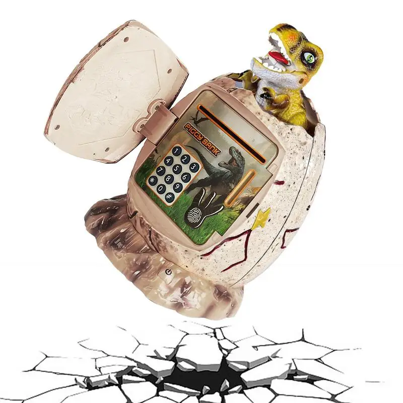 Копилка для монет в виде динозавра, банкомат, копилка для монет со сканером отпечатков пальцев, кодом, автоматической прокрутки бумаги и паролем, копилка для монет, экономия денег
Копилка для монет в виде динозавра, банкомат, копилка для монет со сканером отпечатков пальцев, кодом, автоматической прокрутки бумаги и паролем, копилка для монет, экономия денег