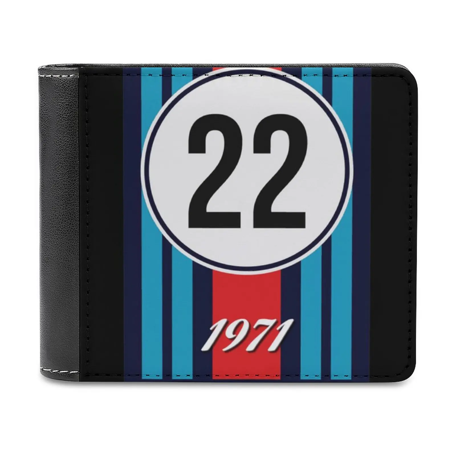 

Copie De Racing Team-Le Mans 1971 Winner Leather Wallets Men Wallet Credit Business Card Holders High Quality Wallet Le Mans 24